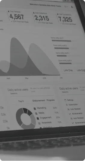 Analytics dashboard